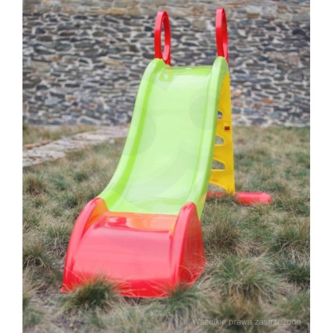 WOOPIE Duża Zjeżdżalnia Sunny 180 cm z Natryskiem Wodnym Ślizg Wodny