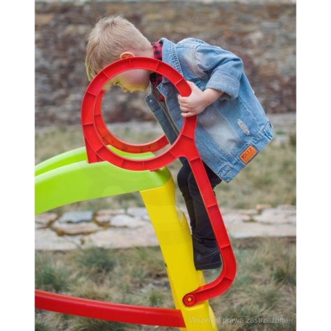 WOOPIE Duża Zjeżdżalnia Sunny 180 cm z Natryskiem Wodnym Ślizg Wodny