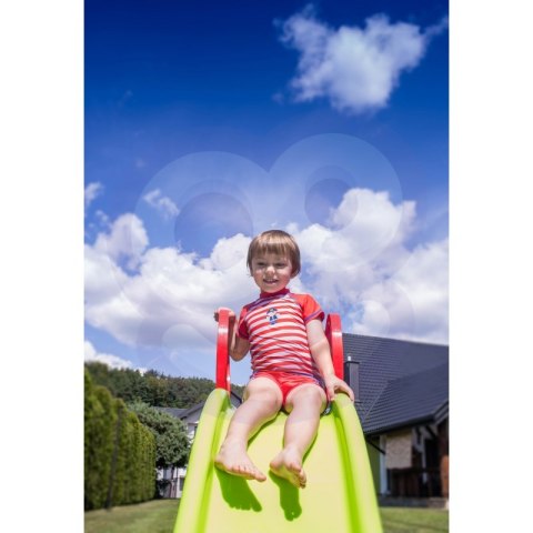 WOOPIE Duża Zjeżdżalnia Sunny 180 cm z Natryskiem Wodnym Ślizg Wodny