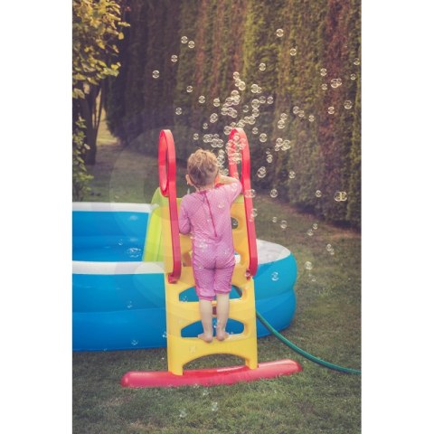 WOOPIE Duża Zjeżdżalnia Sunny 180 cm z Natryskiem Wodnym Ślizg Wodny