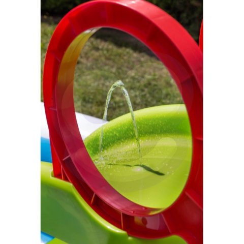 WOOPIE Duża Zjeżdżalnia Sunny 180 cm z Natryskiem Wodnym Ślizg Wodny