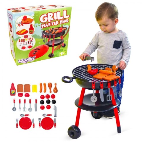 WOOPIE Grill Ogrodowy dla Dzieci Master BBQ + 32 Akc.