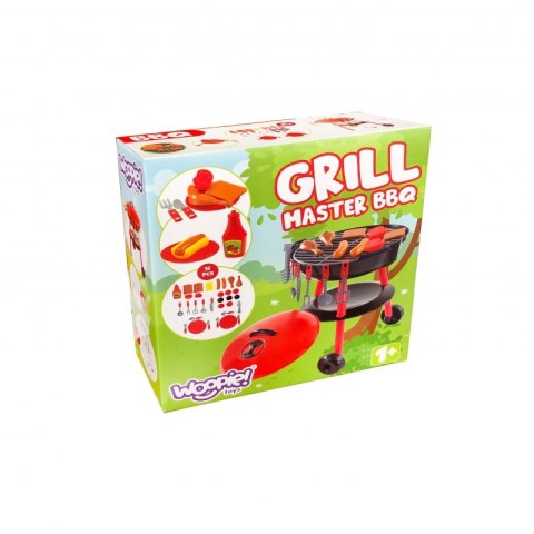 WOOPIE Grill Ogrodowy dla Dzieci Master BBQ + 32 Akc.