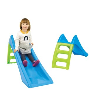 WOOPIE Zjeżdżalnia Ogrodowa dla dzieci ze ślizgiem wodnym Fun Slide 116 cm Niebieska