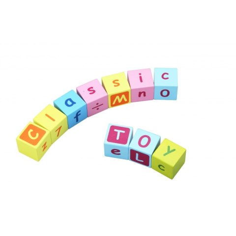 CLASSIC WORLD Chodzik Pchacz Wózek dla Dzieci + Klocki 30 el.