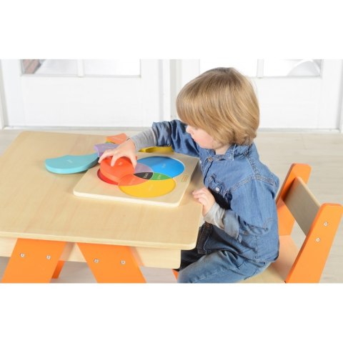 Drewniana Tablica Edukacyjna Mieszanie Kolorów Masterkidz