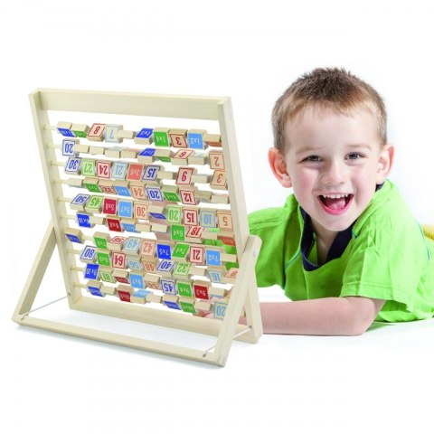 Drewniana Tabliczka Mnożenia Nauka Matematyki Viga Toys