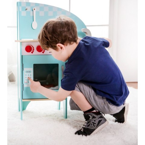 Kuchnia Dla Dzieci Drewniana Niebieska Classic World