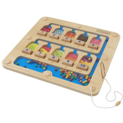 MASTERKIDZ Labirynt Magnetyczny Liczenie 1-10