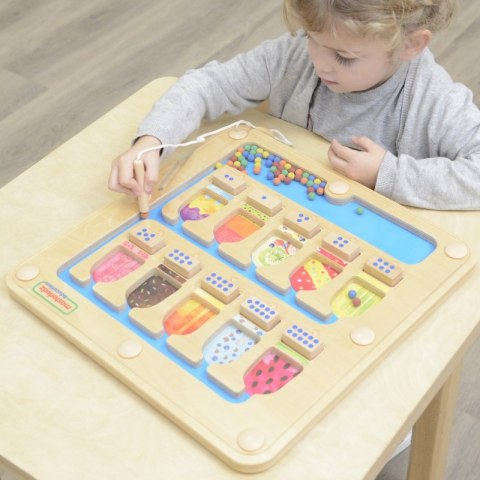 MASTERKIDZ Labirynt Magnetyczny Liczenie 1-10
