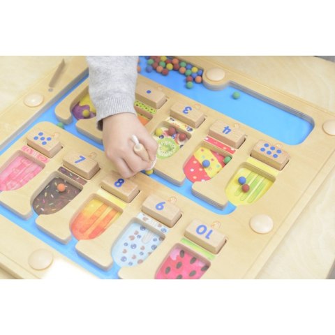 MASTERKIDZ Labirynt Magnetyczny Liczenie 1-10