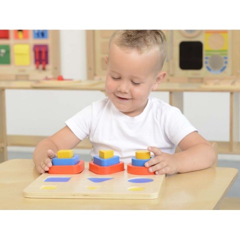 Sorter Kształtów Klocki Geometryczne Masterkidz