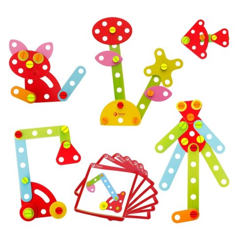 Super Zestaw konstrukcyjny 51 elementów Classic World