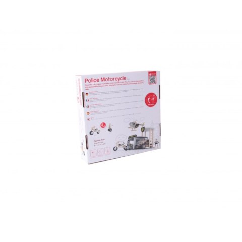 CLASSIC WORLD Klocki Konstrukcyjne Motocykl Policyjny