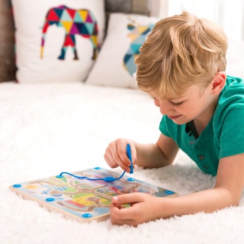 CLASSIC WORLD Układanka Labirynt Magnetyczny Miasta