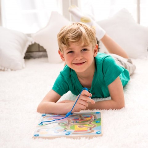 CLASSIC WORLD Układanka Labirynt Magnetyczny Miasta