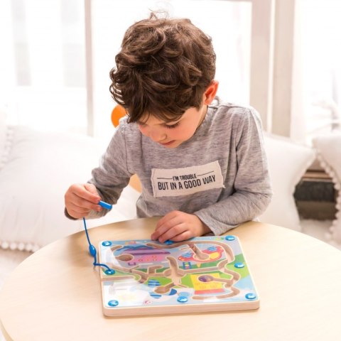 CLASSIC WORLD Układanka Labirynt Magnetyczny Miasta