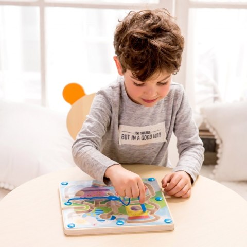 CLASSIC WORLD Układanka Labirynt Magnetyczny Miasta