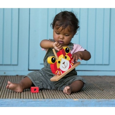 Kreatywne Drewniane Klocki Przestrzenne 3d Classic World LEW