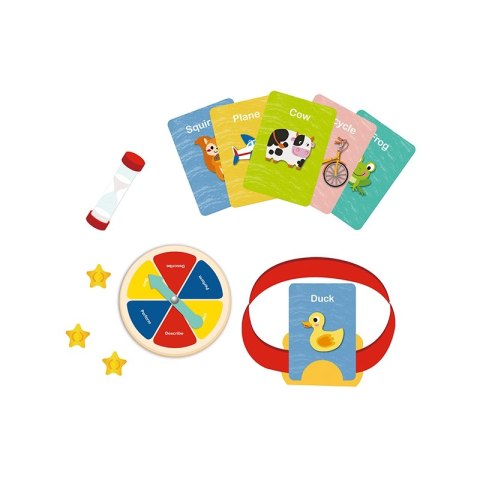 TOOKY TOY Gra Logiczna Zgadnij Kim Jestem Łamigłówka dla Dzieci 96 el.