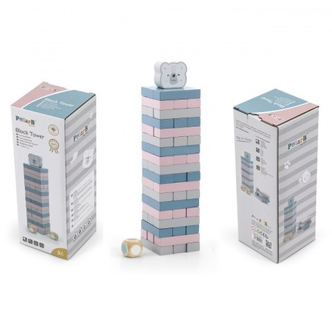 Viga Drewniana gra Jenga PolarB