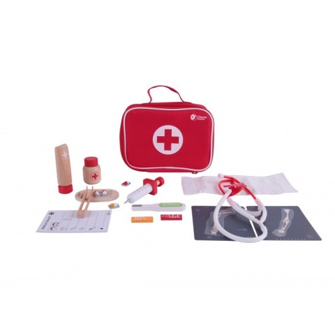 Classic World Drewniany Zestaw Walizka Małego Doktora Lekarza