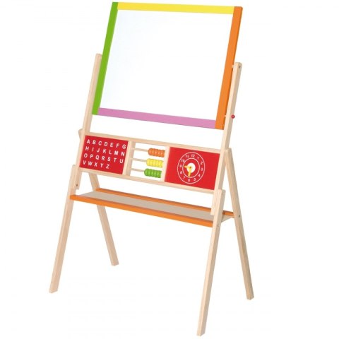 Dwustronna Tablica edukacyjna do rysowania z liczydłem Viga Toys
