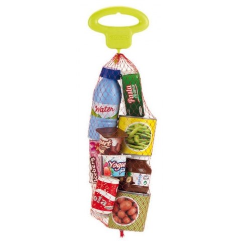 Ecoiffier Zestaw Produktów Spożywczych Puszki Pudełeczka w Siatce