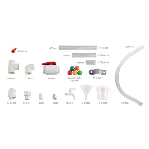 Masterkidz - Zestaw Hydrauliczny Do Budowania Systemów Rur 119 el.