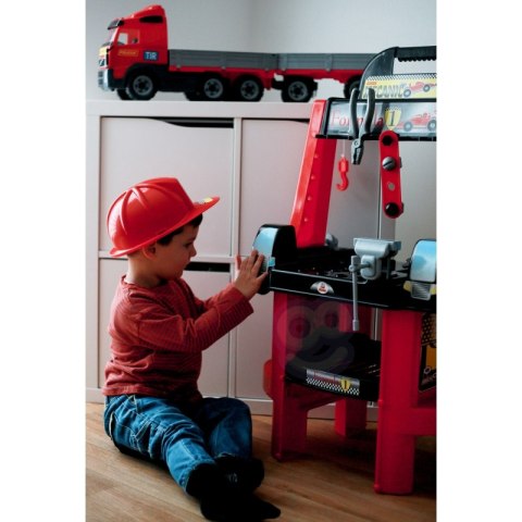 Zestaw Majsterkowicza "Super Mechanik" + Samochód z Burtami i Przyczepą "Volvo" Wader QT Polesie