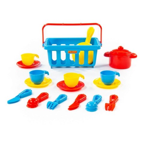 Zestaw Naczyń Top Chef w Koszu 25el.