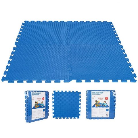 WOOPIE Piankowa Mata Edukacyjna Eva Niebieska