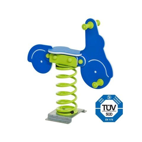 WOOPIE Sprężynowiec Bujak SKUTER HDPE Niebieski