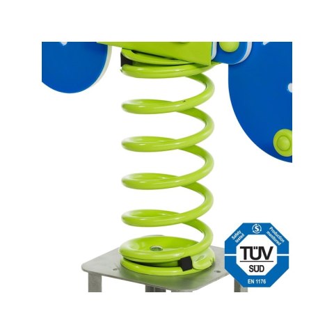 WOOPIE Sprężynowiec Bujak SKUTER HDPE Niebieski