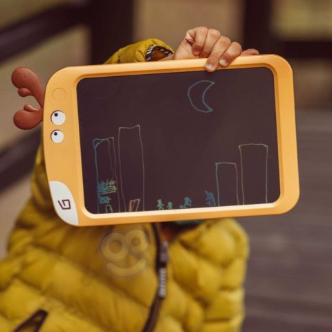 WOOPIE Tablet Graficzny 10.5" Renifer dla Dzieci do Rysowania Znikopis + Rysik