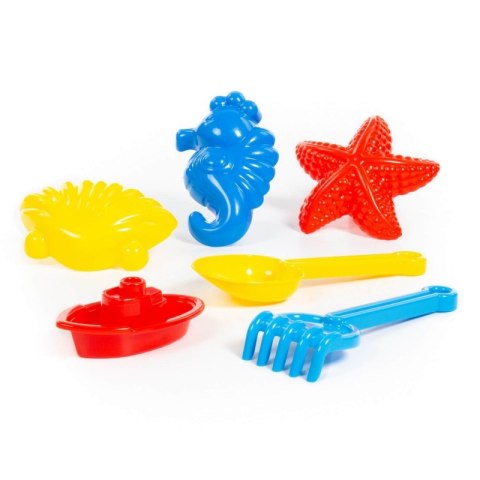 Zestaw foremek morskich + Łódka łopatka i grabki