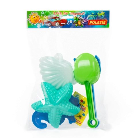 Zestaw foremek morskich + Łódka łopatka i grabki
